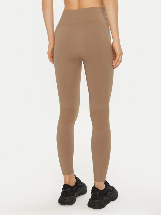 4F 4F Bielizna termoaktywna dolna 4FWAW24USEAF157 Brązowy Slim Fit