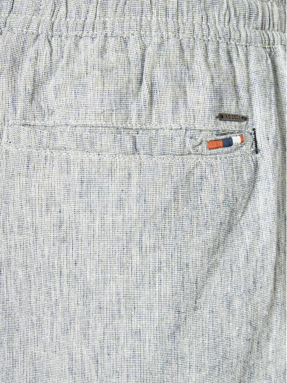 INDICODE INDICODE Szorty materiałowe Wallis 70-727 Niebieski Regular Fit