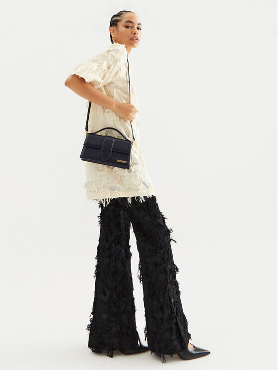 JACQUEMUS JACQUEMUS Torbica Le Grand Bambino 213BA007 Crna