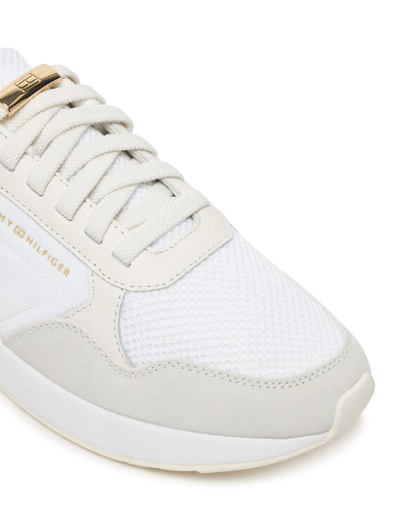 Tommy Hilfiger Tommy Hilfiger Sneakersy Th Chic Eva Runner Mesh FW0FW09465 Beżowy