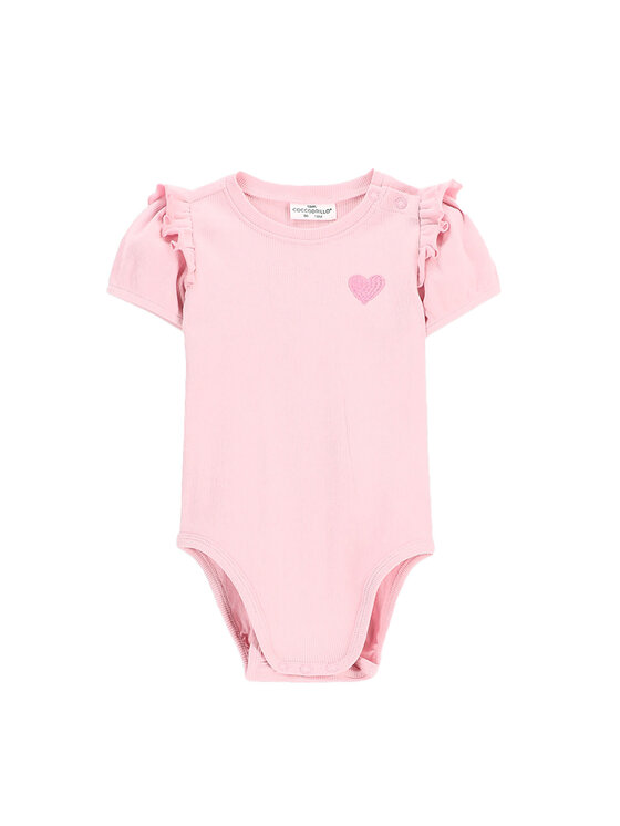 Coccodrillo Body da neonato WC5112202DGN Rosa, taglia : 80
