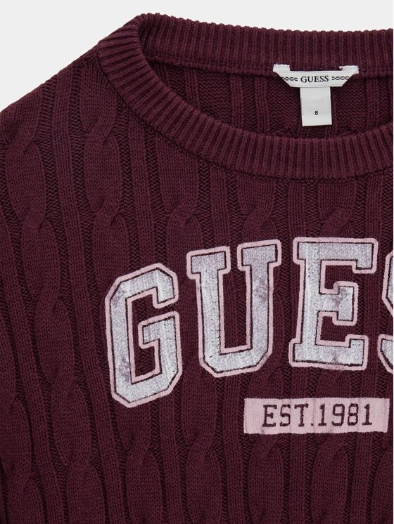 Guess Kids Guess Kids Svetr 183024 Hnědá Classic Fit