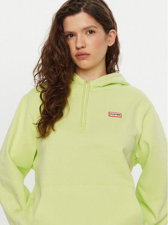 Hunter Hunter Felpa HARU0008242 Verde Regular Fit