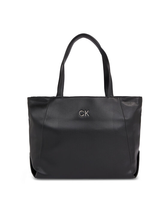 Фото - Інші сумки й аксесуари Calvin Klein Torebka Ck Daily Shopper Medium Pebble K60K611766 Czarny 