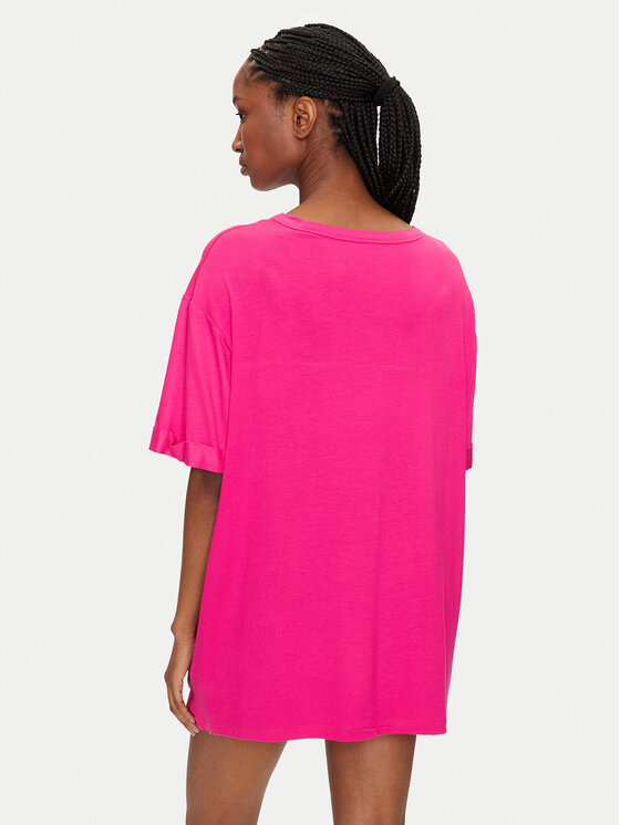 Guess Guess T-shirt E5GI07 K68D2 Rosa Regular Fit
