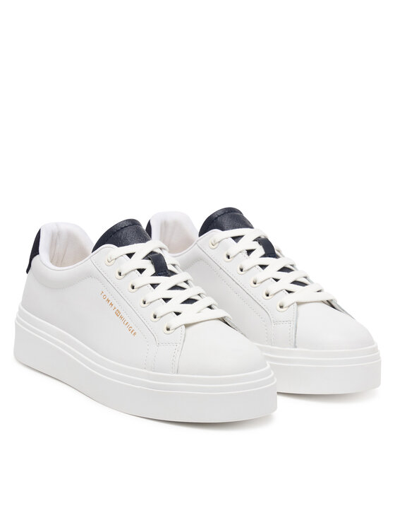 Tommy Hilfiger Tommy Hilfiger Sneakers Th Feminine Platform Monogram FW0FW09594 Weiß