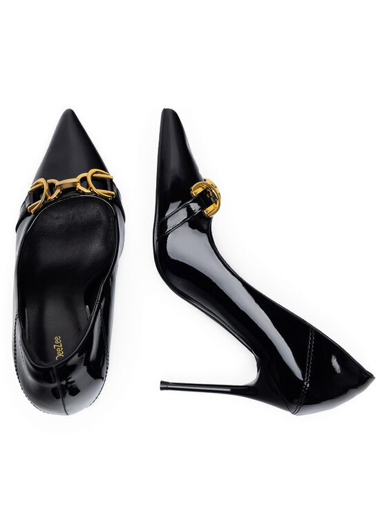 DeeZee DeeZee Pantofi cu toc subțire WFA3024-1 Negru