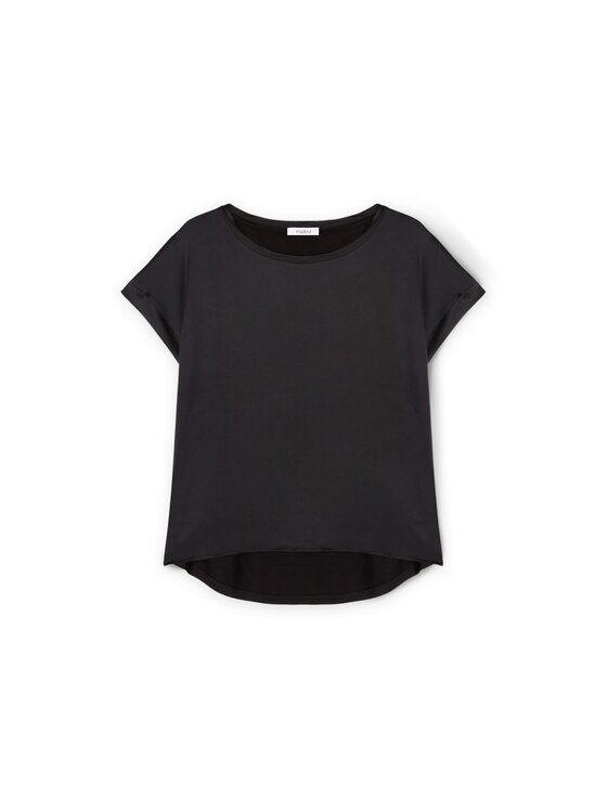 Motivi Motivi T-shirt G063W503187N033 Nero Regular Fit