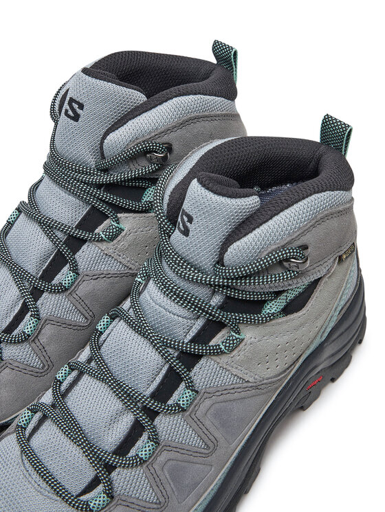 Salomon Salomon Pārgājienu apavi Quest Rove Gore-Tex L47181600 Pelēks