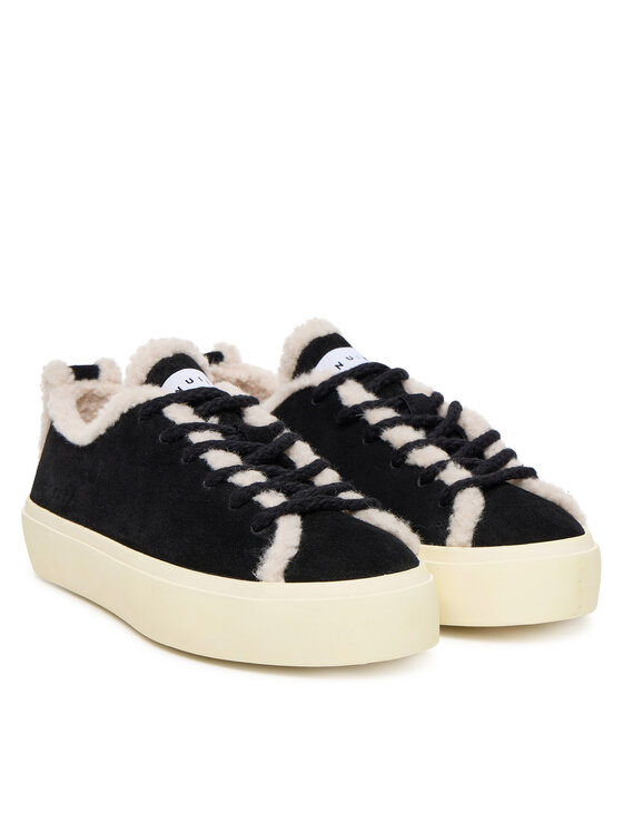 Inuikii Inuikii Sneakers Shearling Low 1001.001.0242 Negru