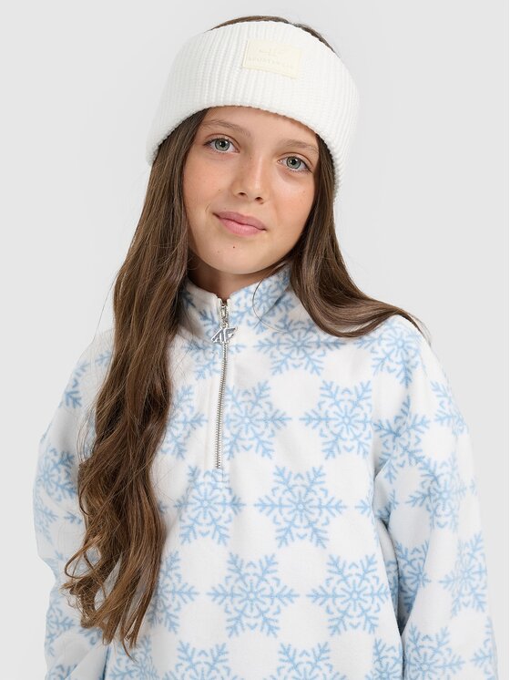 4F 4F Felpa di pile 4FJRAW25TFLEF440-90A Multicolore Oversize