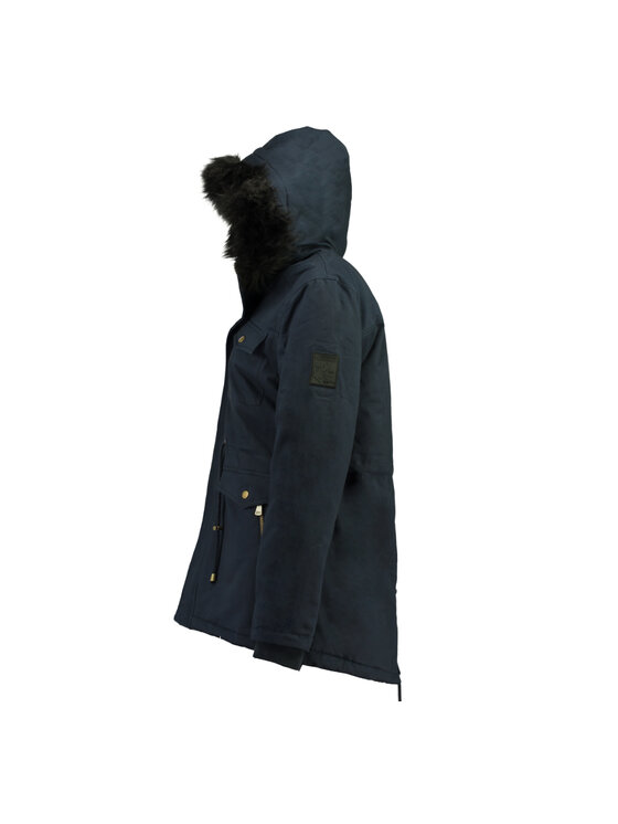 Geographical Norway Geographical Norway Parka WQ834F/GN-NAVY Granatowy Fitted Fit