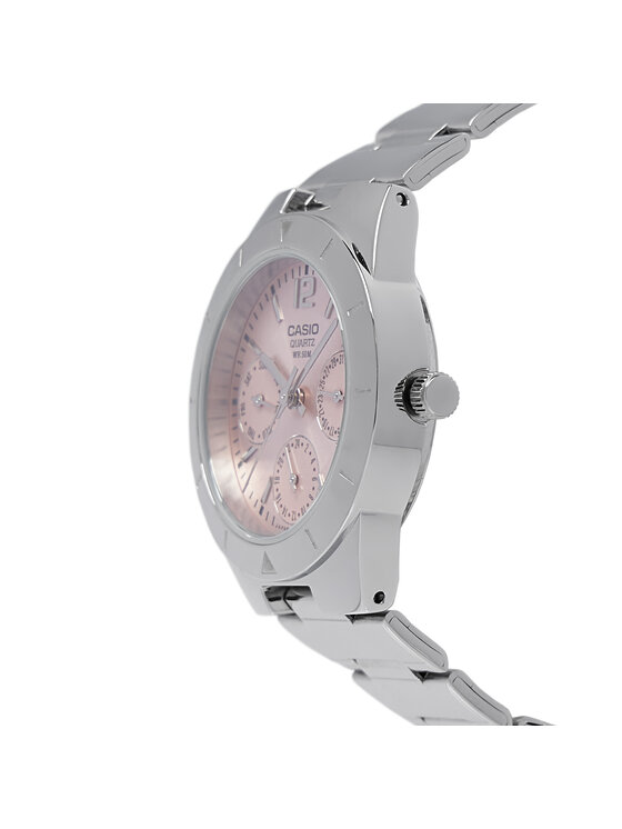 Casio Casio Hodinky LTP-2069D-4AV Strieborná
