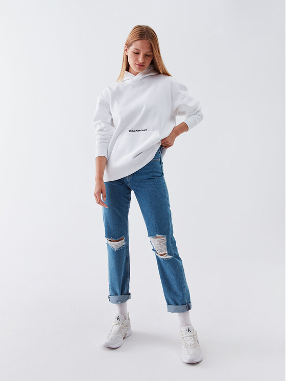 Calvin Klein Jeans Jeans hlače J20J220209 Modra Straight Leg