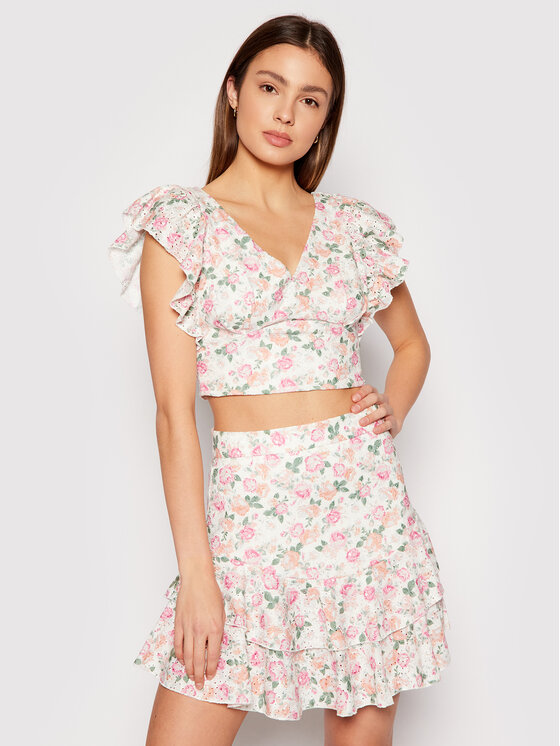 Blusa W1GP74 KALQ0 Multicolore Slim Fit