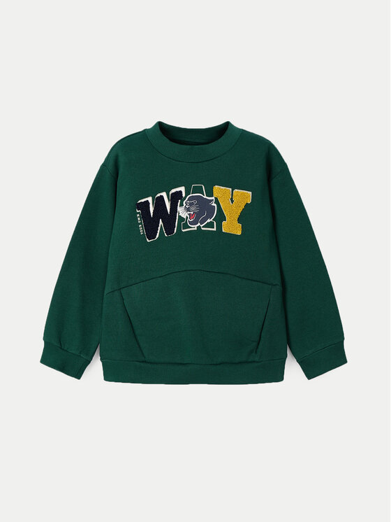 Mayoral Mayoral Felpa 4455 Verde Regular Fit