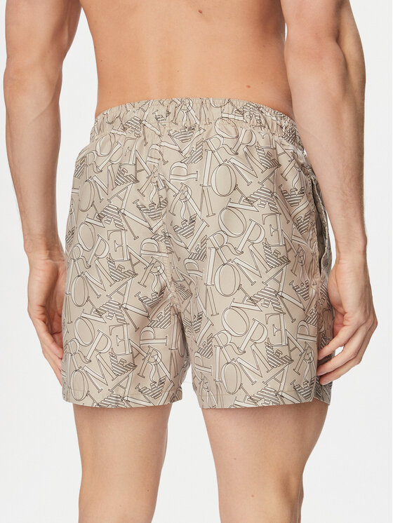 Emporio Armani Emporio Armani Plavecké šortky EM000583 AF20440 F6056 Šedá Regular Fit