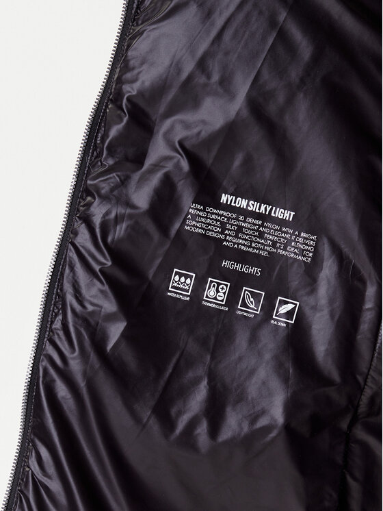 Hetregó Hetregó Pehelykabát Hanna 8P602F 25WD02 Fekete Regular Fit