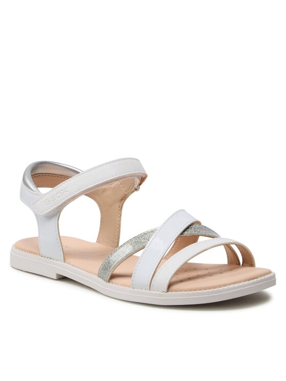 Geox Geox Sandale J Sandal Karly Girl J5235D00254C1000 D Bijela