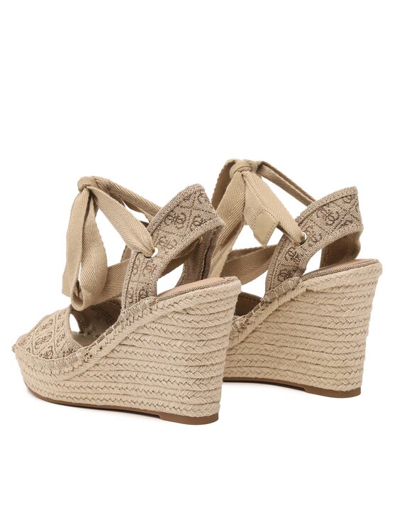 Guess top espadrilles wedges