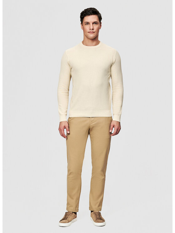Pako Lorente Pako Lorente Sweter P26SF-2X-001 Beżowy Classic Fit