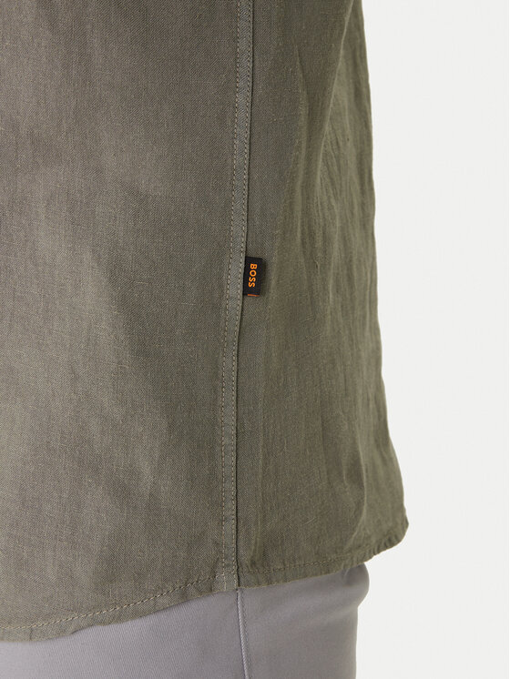BOSS BOSS Košile Relegant 50567579 Šedá Regular Fit