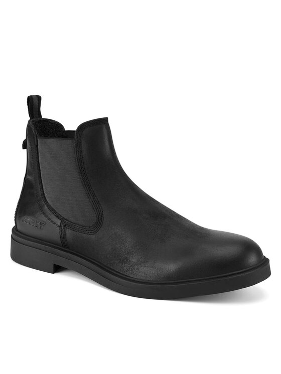 MEXX MEXX Kotníková obuv s elastickým prvkem BOSS-01 MI08 Černá