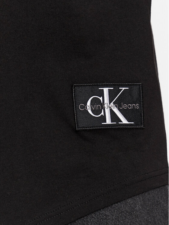 Calvin Klein Jeans Calvin Klein Jeans Marškinėliai J30J323482 Juoda Regular Fit