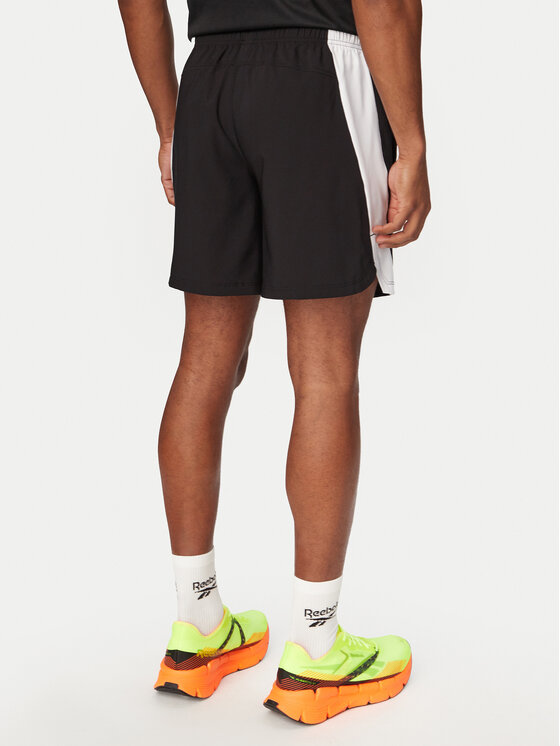 Reebok Reebok Športové kraťasy Błażej RK25879CCM Čierna Regular Fit
