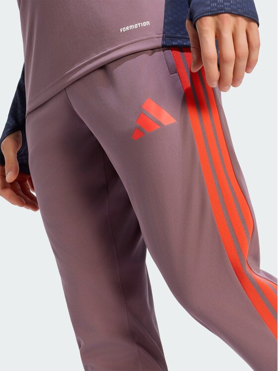 adidas adidas Spodnie dresowe 172108 Fioletowy Slim Fit