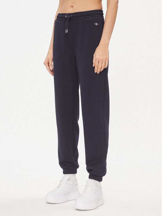 Gant Gant Melegítő alsó Rel Shield 4204921 Sötétkék Relaxed Fit