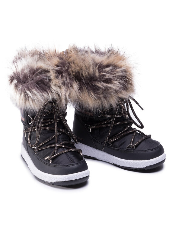 Moon Boot Moon Boot Μπότες Χιονιού Mb Jr Girl Monaco Low Wp 34052400002 M Μαύρο