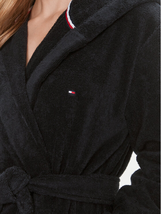 Tommy Hilfiger Tommy Hilfiger Chalatas UW0UW04155 Tamsiai mėlyna