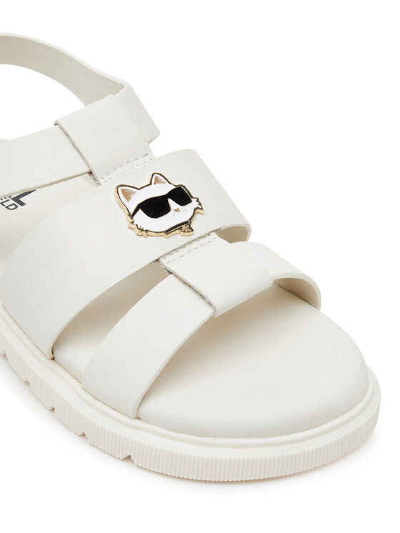 Karl Lagerfeld Kids Karl Lagerfeld Kids Sandali Z30372 M Écru