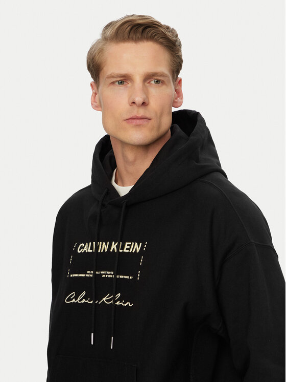 Calvin Klein Jeans Calvin Klein Jeans Džemperis LV04RF247G Juoda Regular Fit