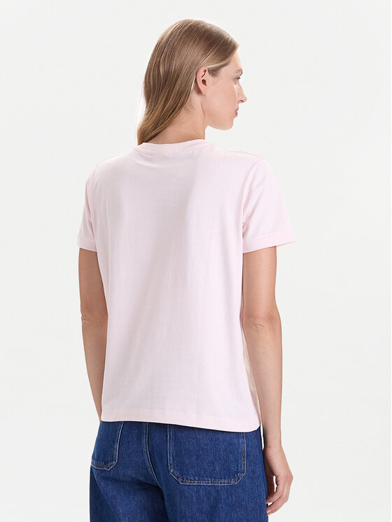 Guess Guess T-Shirt V5BI16 K8FQ4 Růžová Regular Fit