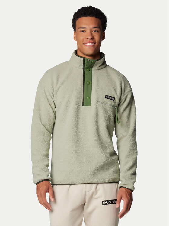 Columbia Columbia Felpa di pile Helvetia™ II 2090891 Verde Regular Fit