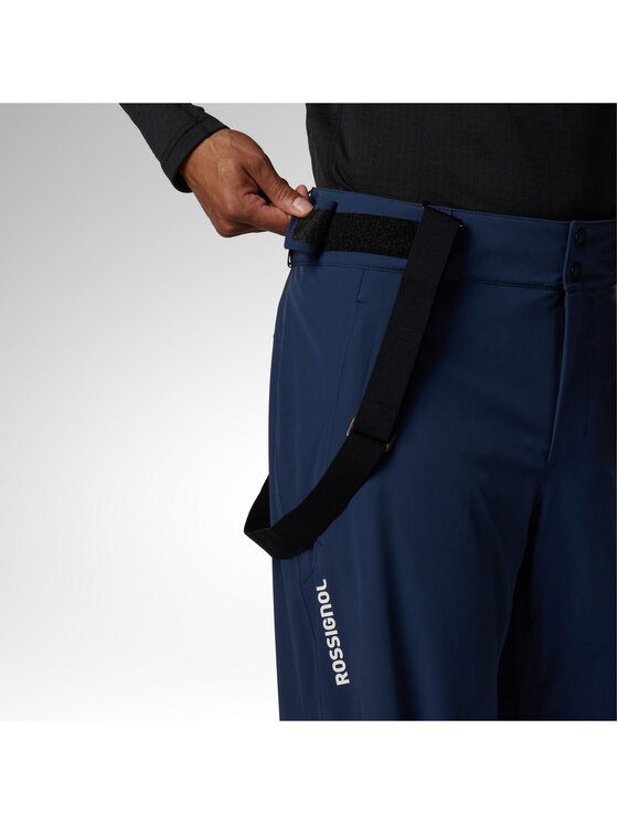 Rossignol Rossignol Spodnie narciarskie M 4Ws Blackside Insulated Pant Granatowy Regular Fit