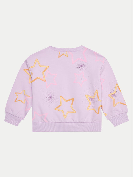 United Colors Of Benetton United Colors Of Benetton Majica dugih rukava 39T6G10FR Ljubičasta Relaxed Fit