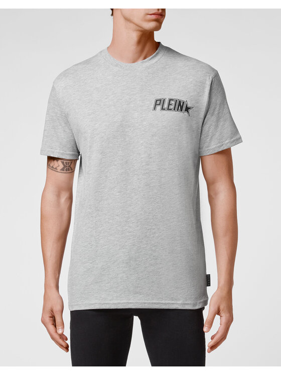 PHILIPP PLEIN PHILIPP PLEIN T-Shirt 4887 Šedá Regular Fit