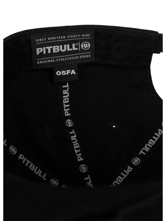 PITBULL PITBULL Czapka z daszkiem Czapka Snapback Pitbull Since 1989 uniwersalny Czarny