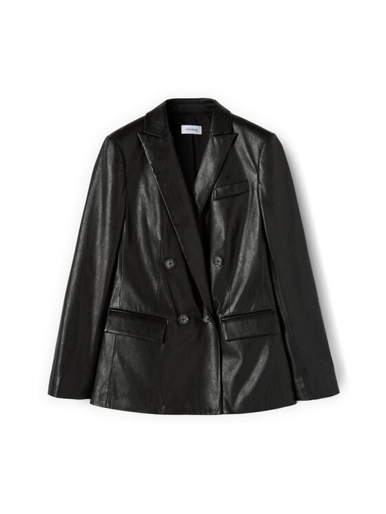 Motivi Motivi Giacca in similpelle Q029Q001042N033 Nero Regular Fit