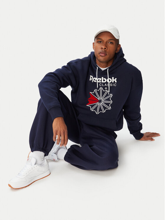 Reebok Reebok Sweatshirt Hainrich RK25734CCM Dunkelblau Regular Fit