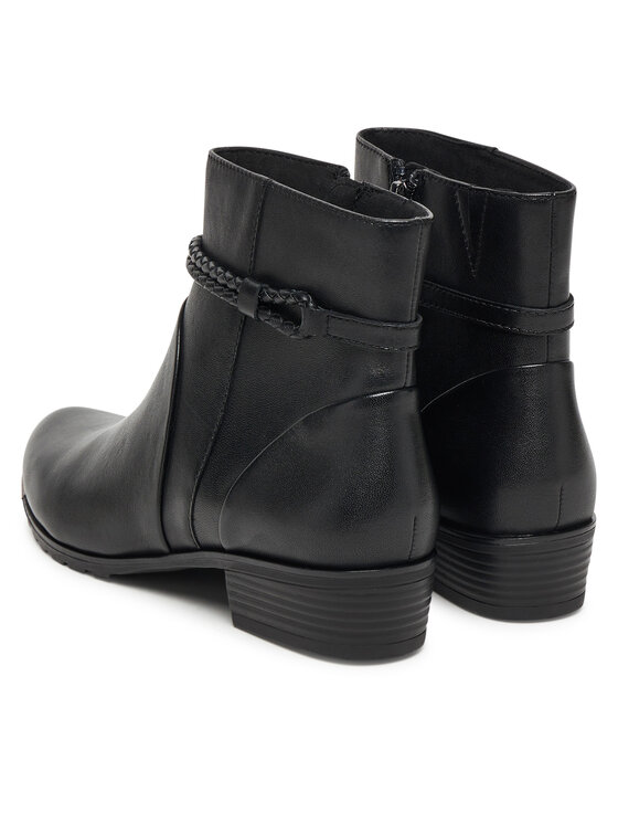 Caprice Caprice Botki 9-25404-45 Czarny