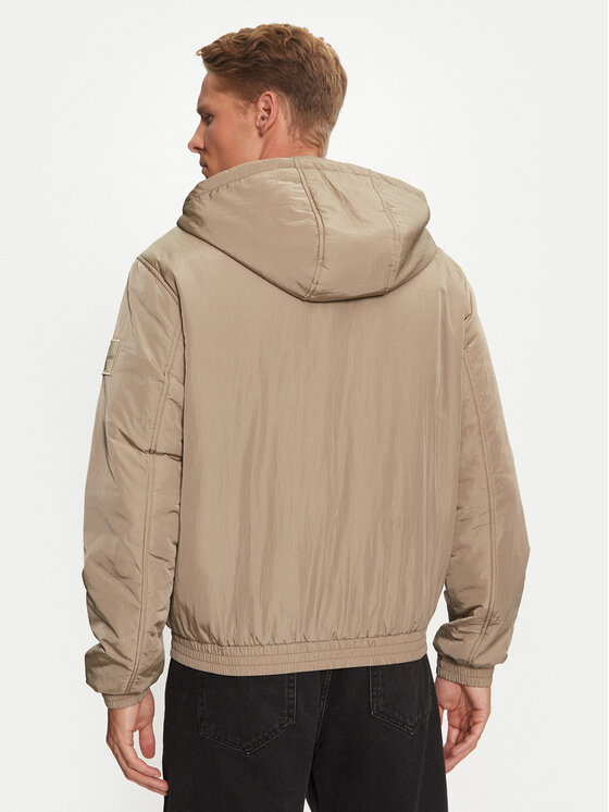 Calvin Klein Jeans Calvin Klein Jeans Giacca di transizione Harrington J30J325596 Beige Regular Fit