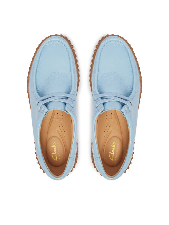 Clarks Clarks Półbuty Torhill Bee 26186669 Błękitny