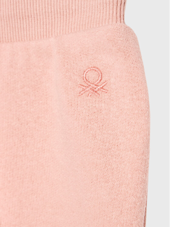 United Colors Of Benetton United Colors Of Benetton Jogginghose 35TMGF01B Rosa Regular Fit