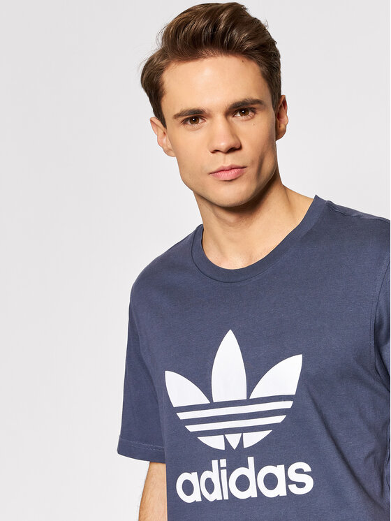 T-shirt adicolor Classics Trefoil HE9512 Blu scuro...
