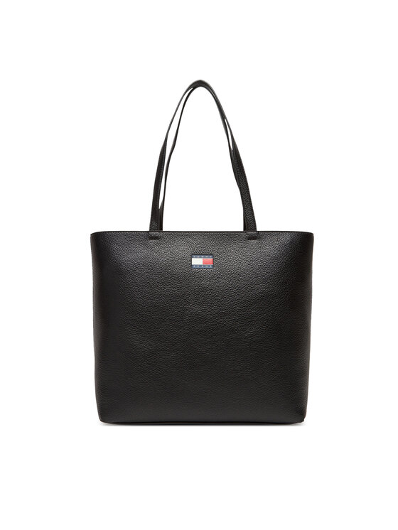Geantă Tommy Jeans Tjw Must Tote AW0AW17549 Negru