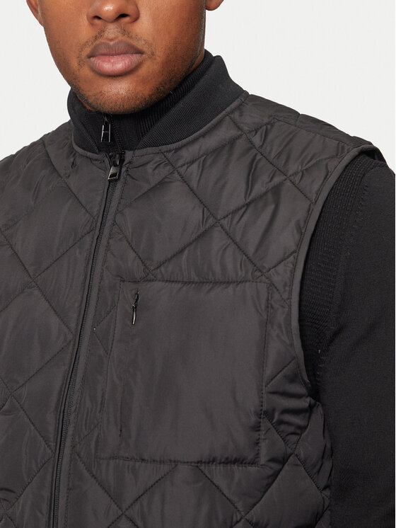 Jack & Jones Jack & Jones Жилет Karl 12249375 Чорний Regular Fit